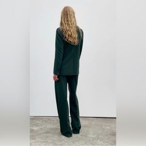 Zara Womens Suit Set- Forest Dark Green.